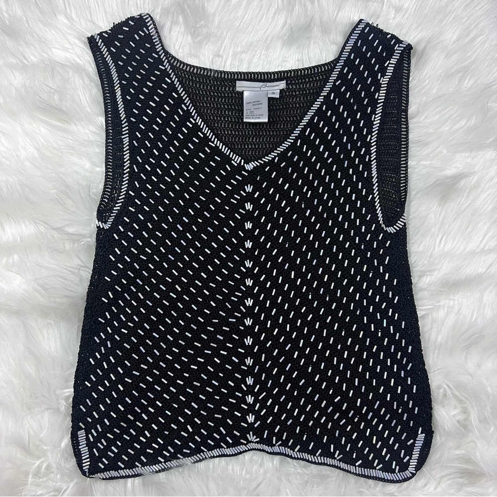 Light mesh party top